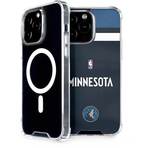 NBA Minnesota Timberwolves Jersey iPhone 15 Pro Max MagSafe Case
